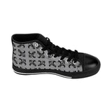 Grey Lattice High Tops - Mens