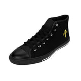 Black & Gold High Tops - Womens
