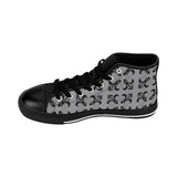 Grey Lattice High Tops - Mens
