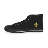 Black & Gold High Tops - Mens