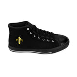 Black & Gold High Tops - Womens