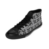 Grey Lattice High Tops - Womens