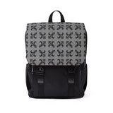 Grey Lattice Backpack