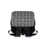 Grey Lattice Backpack