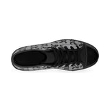 Grey Lattice Women's high tops