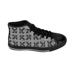 Grey Lattice High Tops